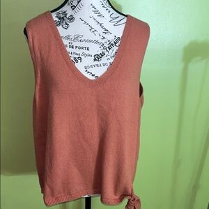 🎀🆕🎀 Simply Vera Vera Wang Women's Rust Sweater-Size XXL